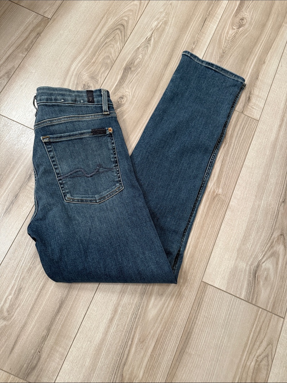 7 For All Mankind Dark Blue Women's Jeans- size 30